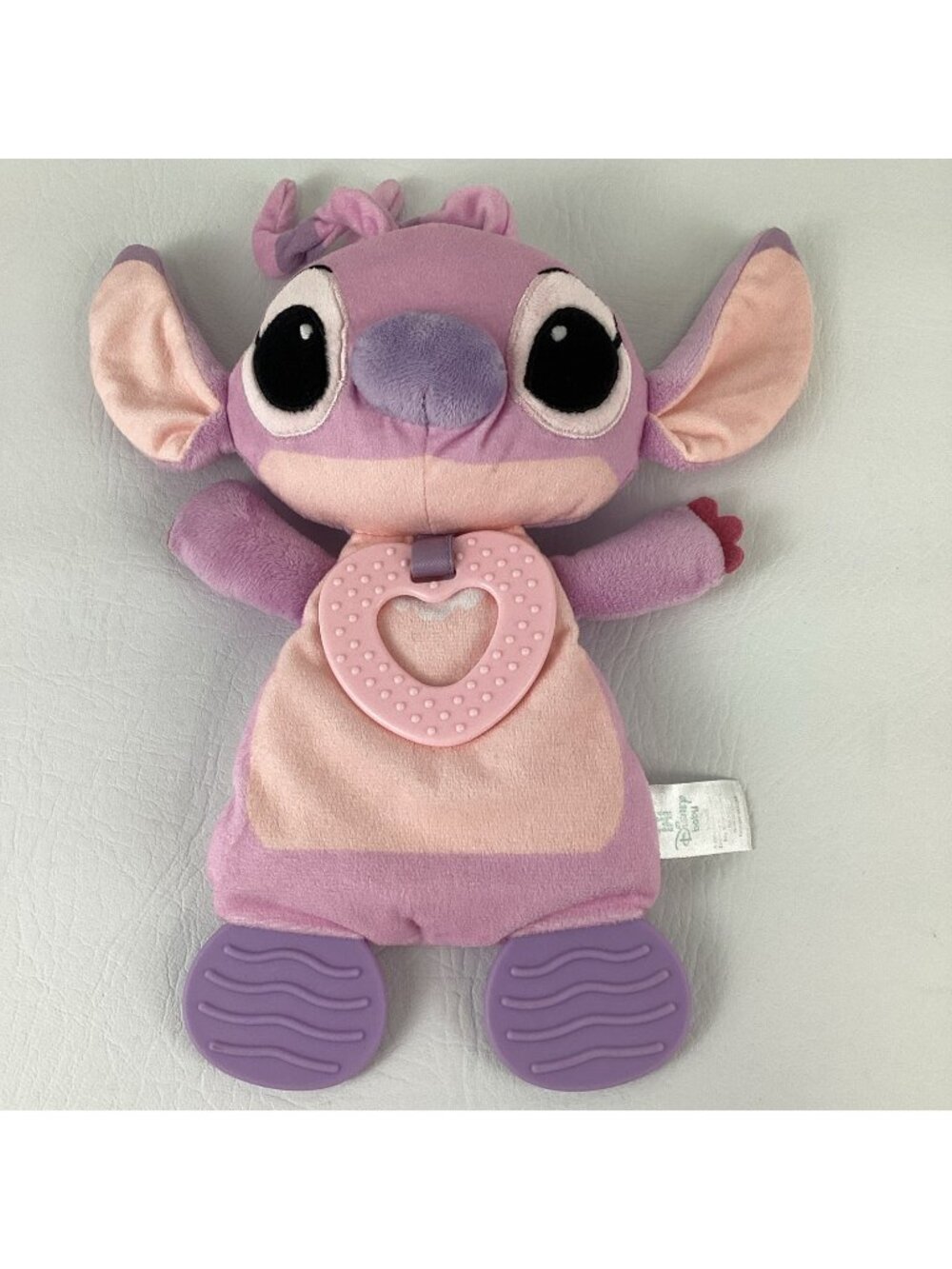 Disney Lilo and Stitch Angel Baby Crinkle Plush 10" Toy Lovey Teether 2024